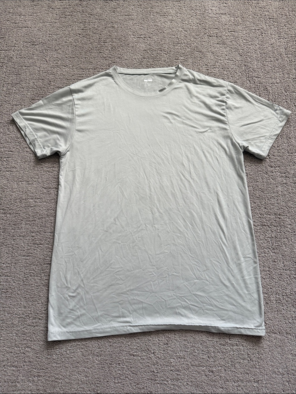 Spyder Men's Short Sleeve Crew Tee - Light Gray